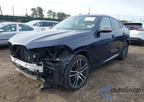 2020 BMW X6 M50I из США, поврежденный, VIN 5UXCY8C01L9C99998